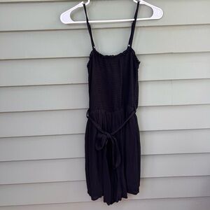 NWOT Black Romper